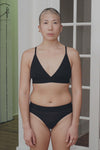 BASERANGE Triangle Bra BRTR-RB-000 Black